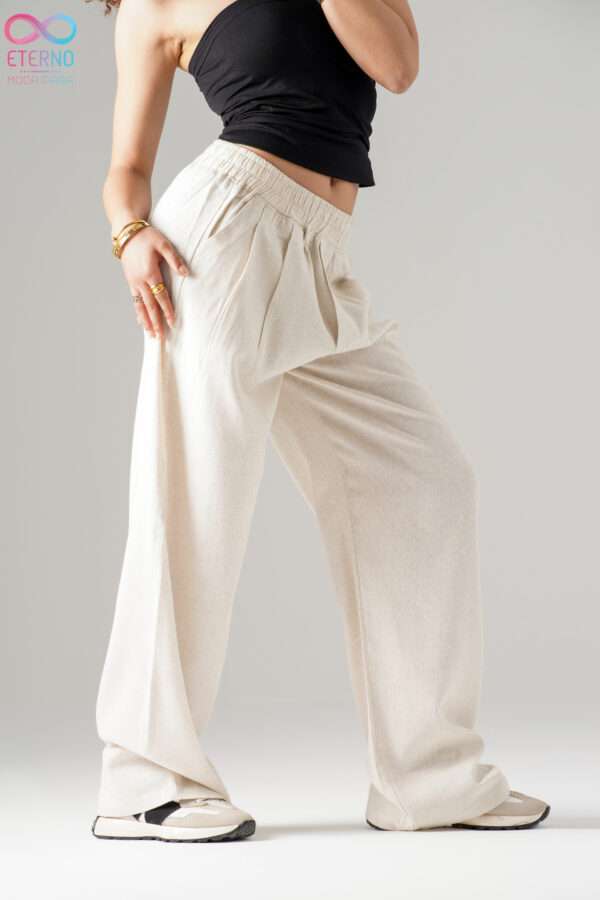 Pure Linen Wide Leg - Image 3