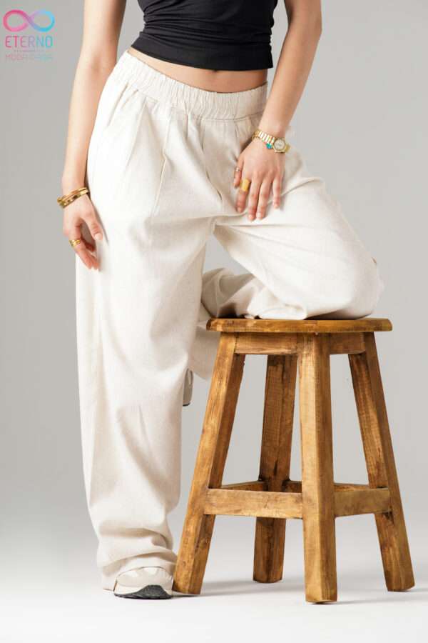 Pure Linen Wide Leg - Image 2